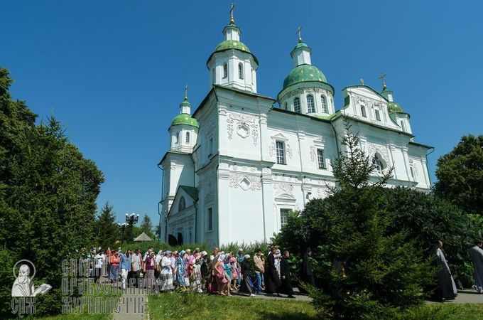 Всеукраинский крестный ход. 17 июля. Мгарский монастырь