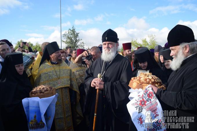 Обидві вітки Всеукраїнського Хресного ходу увійшли в Київську область (ФОТО)