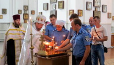 UOC dioceses pray for deceased law enforcers