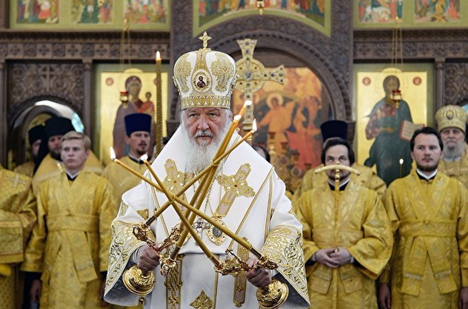 Patriarch Kirill: Union of Uniates and schismatics on the basis of nationalism presents a danger to Orthodoxy