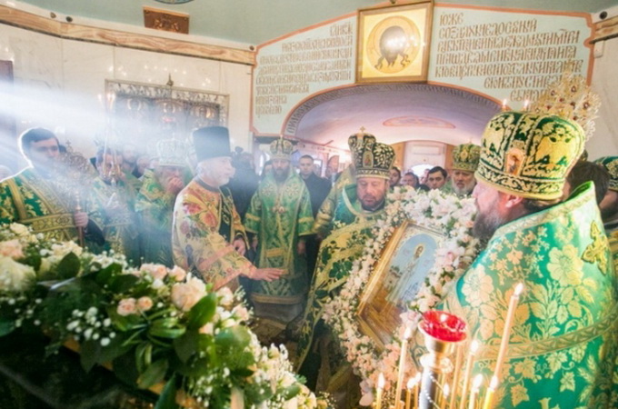 В УПЦ з молитвою відсвяткували першу річницю канонізації київського юродивого