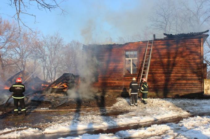 У селі Мехедівка на Черкащині згоріла церква УПЦ