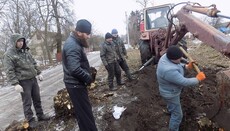 Construction works in Katerinovka under way: the community asks for prayerful support (PHOTO)