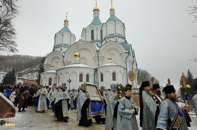 У Святогірській Лаврі закладено новий храм (ФОТО)