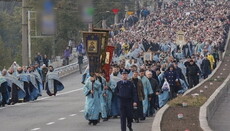 В День Торжества Православ'я Запоріжжя Хресним ходом зустріне частинку Хреста Апостола Андрія Первозванного