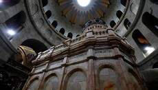 The Holy Sepulchre is to be unveiled on 22 March, reconstruction works over