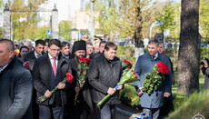 В Киеве почтили память героев-чернобыльцев (ФОТО, ВИДЕО)