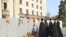 В Одеській єпархії піднесли молитви за жертв трагедії 2 травня (ВІДЕО)