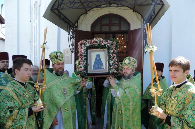 Віруючі УПЦ молитовно вшанували преподобну Смарагду, сповідницю Ніжинську (ФОТО)