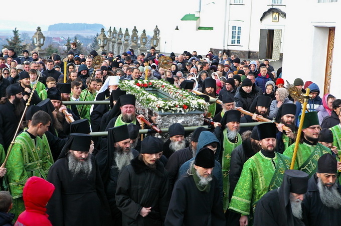 В Почаевской Лавре состоятся торжества в честь преподобного Иова 