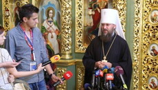 Metropolitan of Borispol Anthony calls on journalists to be guided with Evangelic truths