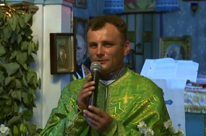 Уніат, який захопив храм, виявився відомим борцем з «жидами та москалями»