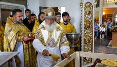 Митрополит Агафангел звершив освячення храму у селі Козацьке (ФОТО, ВІДЕО)