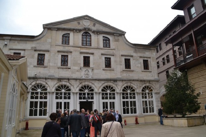 Українські паломники відвідали Патріарха Варфоломія у його резиденції на Фанарі