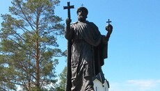 У Валаамському монастирі встановлено пам'ятник князю Володимиру