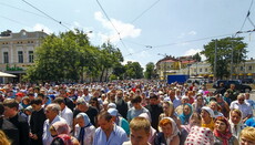 В Одесі пройшов багатотисячний Хресний хід за мир в Україні (ФОТО, ВІДЕО)