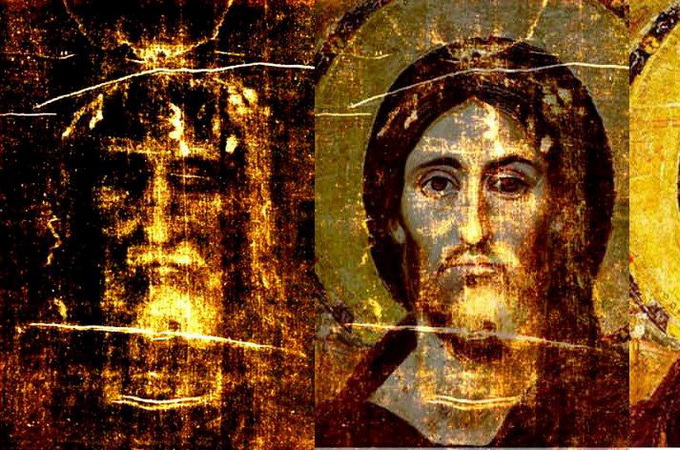 The Shroud of Turin. Photo: open sources