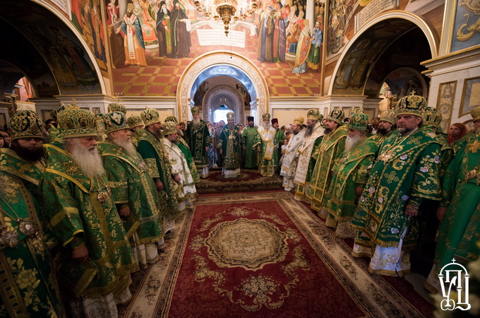 In Kiev hierarchs of Local Churches revere Venerable Anthony of Kiev Caves