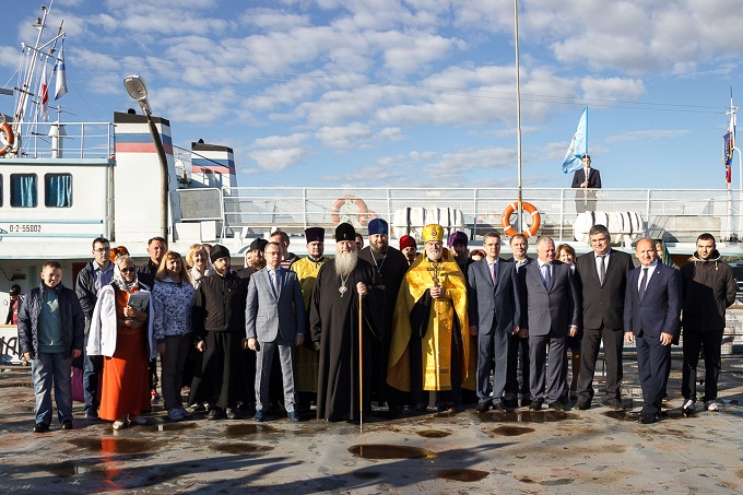 Корабель-церква 16 днів плаватиме по Новосибірській області