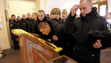 Черевичок святителя Спиридона Триміфунтського привезли до Петербурга