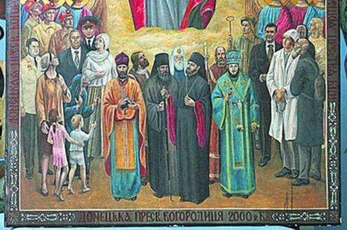 Публіцист: «ікона Ющенка» – спроба відвернути увагу від захоплення храму УПЦ