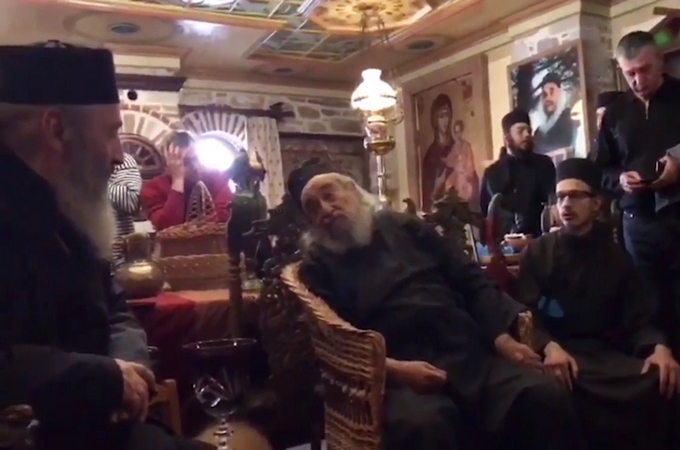 Игумен Дохиара призвал православных не голосовать за безбожных властителей 