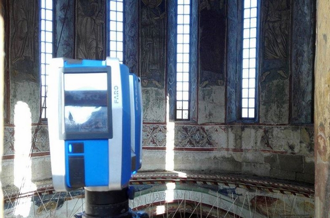 В Грузії оцифрують фрески середньовічного монастирського комплексу Гелаті