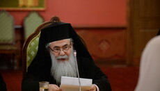 Patriarch of Jerusalem expresses support for canonical Orthodoxy in Ukraine