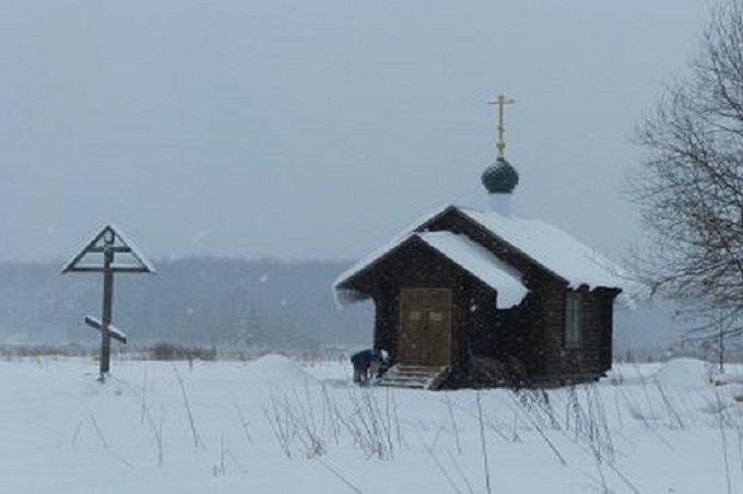 Вперше на батьківщині преподобного Серафима Вирицького відслужили літургію (ВІДЕО)