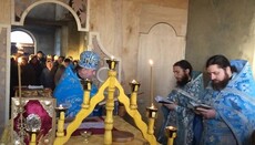 На Одесчине в отстроенном храме УПЦ состоялось первое за век богослужение