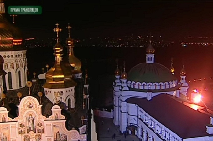 Різдвяне богослужіння в Лаврі переглянули понад 6 млн чоловік (ВІДЕО)