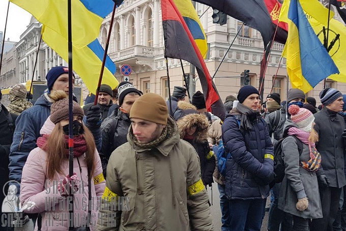 Radicals near Rada demand the adoption of antichurch bill (PHOTO, VIDEO)