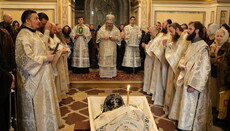 У київській Лаврі попрощалися з архімандритом Сильвестром