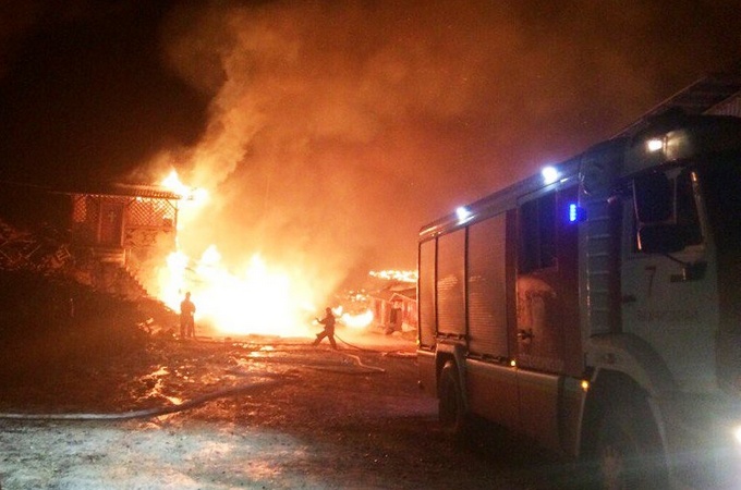 «Бисерный» скит Святой Анастасии в Крыму спасли от пожара