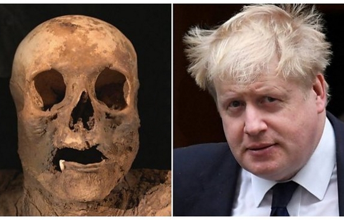Мумия, найденная при ремонте церкви в Швейцарии – предок Бориса Джонсона