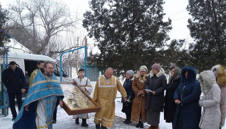 В Мелитопольском районе встречают чудотворный образ Божией Матери 