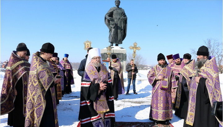 Верующие Белой Церкви почтили память Ярослава Мудрого, основавшего город 