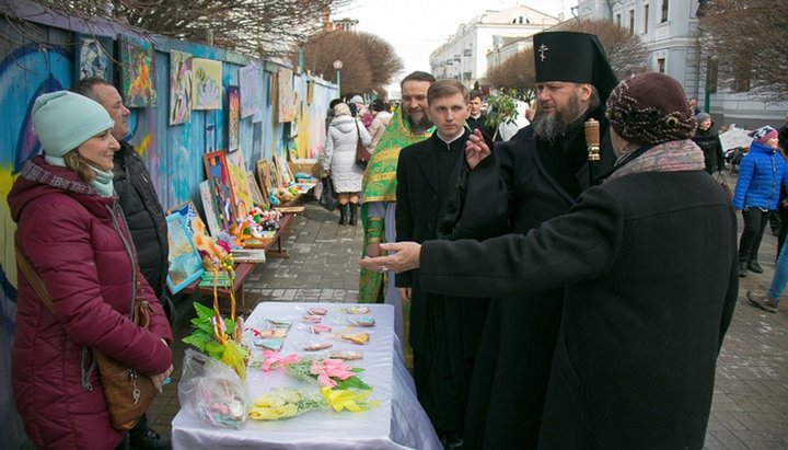 Благодійні заходи УПЦ присвячені святу Пасхи