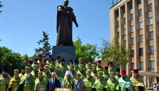 У Кривому Розі освятили пам'ятник святому праведному Петру Калнишевському