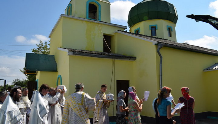 Освячення храму на честь свт. Митрофана Воронезького