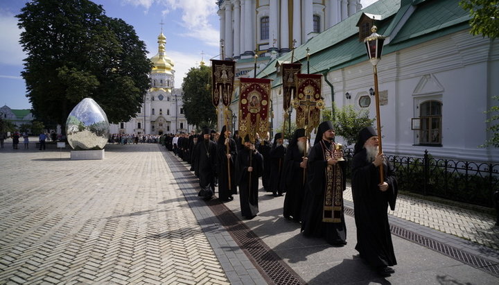 Святкування у Свято-Успенській Києво-Печерській лаврі