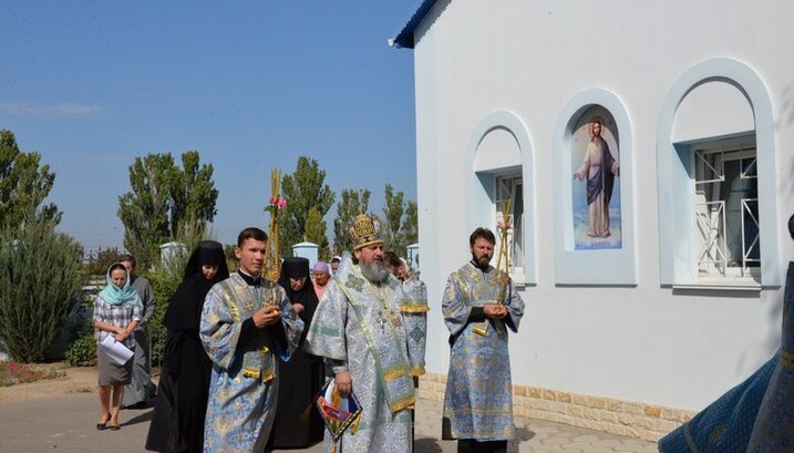 Крестный ход в Благовещенском монастыре