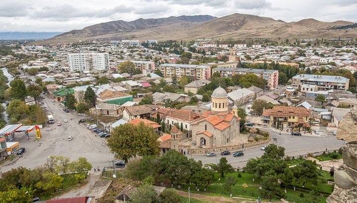 Житель Горі залишив у церкві гранату