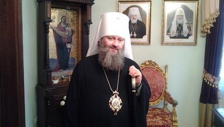 Abbot of the Holy Dormition Kiev-Pechersk Lavra Metropolitan Pavel of Vyshgorod and Chernobyl 