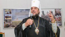 Metropolitan Simeon of Vinnitsa and Bar going on a visit to the USA