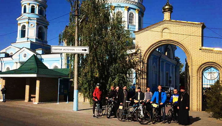 Паломнический велопробег из Киева в Свято-Успенскую Святогорскую лавру