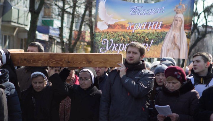 Крестный ход УГКЦ в Житомире