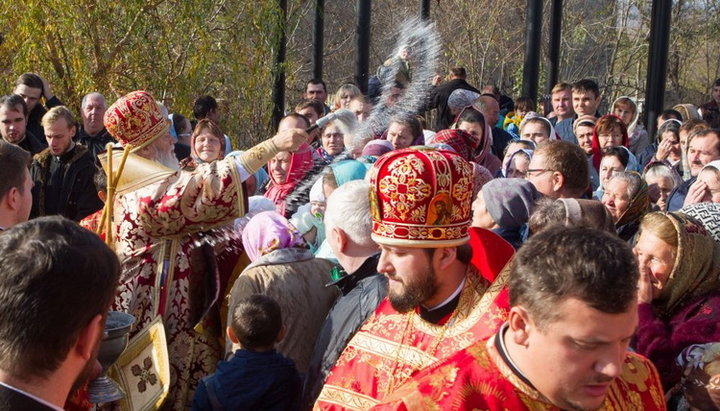 Освящение храма в честь святого Димитрия Солунского освятили в селе Мирнополье Арцизского района