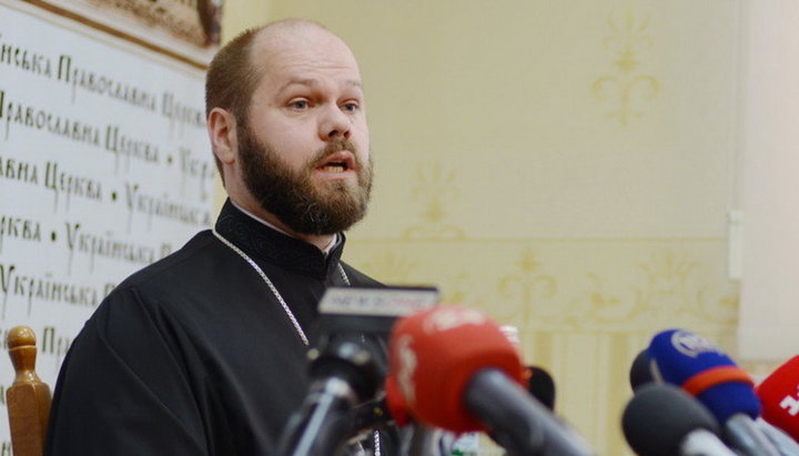 Head of the Legal Department of the UOC Protopriest Alexander Bakhov