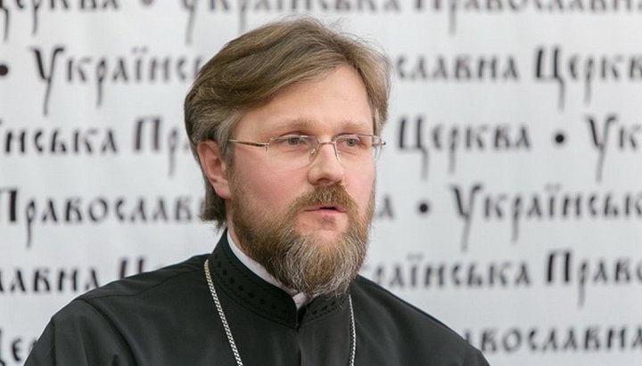 Заступник голови Відділу зовнішніх церковних зв'язків УПЦ протоієрей Миколай Данилевич